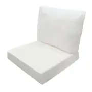 Medium Deep Seat Cushion Insert Foam Back Polyester Fill Fiber 24x26x6