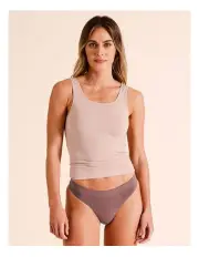 [Soho] Seamless G-string in Mauve