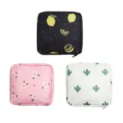 Large Capacity Tampon Storage Bag Sanitary Pad Women Napkin Cosmetic Bags