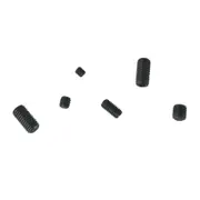 Pinnacle M5 - M8 Black Assorted Grub Screw Set - 12 Pack