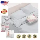 800 Thread Count King Size Egyptian Cotton Sheets - Luxury 4PC Set in Grey