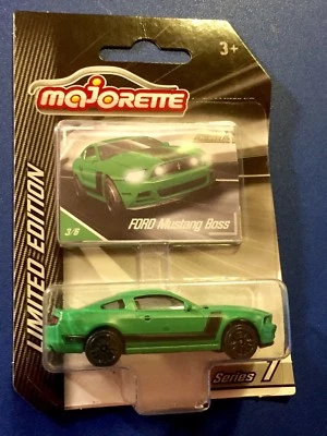 MAJORETTE Limited Edition - Green Ford Mustang Boss