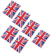HEALSOPTHY 6Pcs National Flag Embroidery Patches for Clothing Fashionable Applique for Jeans Hats Bags DIY Patch for Creative Projects