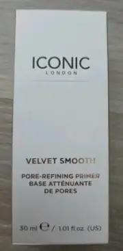 ICONIC LONDON Velvet Smooth Pore-Refining Primer | FULL SIZE 30mL SEALED NEW BOX