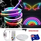 Full Color RGBIC LED Strip Neon Flex Rope Lights Waterproof For Gaming Sign Deco