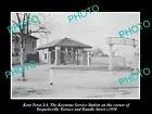 OLD LARGE HISTORIC PHOTO OF KENT TOWN SA THE KEYSTONE SERVICE STATION c1930