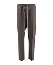 Rick Owens Drop-Crotch Tapered Drawstring Trousers IT56,IT44,IT46 Black