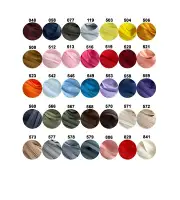 25 Yds Continuous Chain Zipper YKK#5 Nylon Coil by The Yard Bulk Colorful -DIY