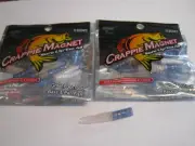 Leland Lures Crappie Magnets 2 packs 30 pc total fast lane