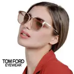 麗睛眼鏡【TOM FORD】TF725K(粉色)台灣總代理公司貨/經典T字時尚墨鏡/太陽眼鏡/精品眼鏡/圓形大框墨鏡