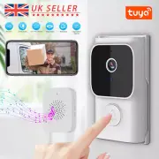 Wireless Ring Doorbell WiFi 2-Way Intercom Night Vision Video Camera Door Bell