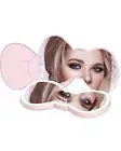 IMPRESSIONS Hello Kitty Mini LED Bow Compact Mirror Rechargeable/Auto Shut Off