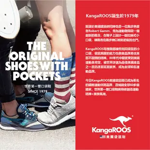 【KangaROOS 美國袋鼠鞋】女 AUSSIE EVO 科技運動鞋(白/灰-KW21551)