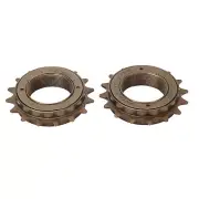 2PCS Single Speed Freewheel Steel 16T Flywheel Sprocket For Electr MU