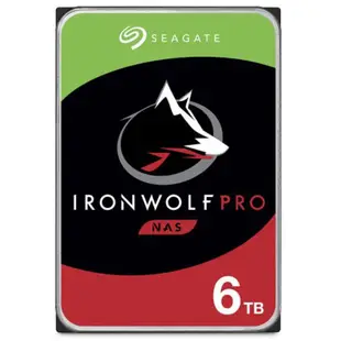 希捷那嘶狼Pro Seagate IronWolf Pro 6TB NAS專用硬碟 (ST6000NE000)