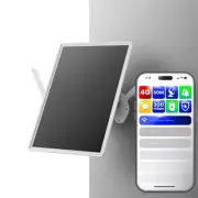 4G LTE WiFi Router - Solar-Powered, Weatherproof Outdoor Internet, Rechargeable