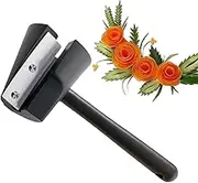 Vegetable Flower Roller,Manual Carrot Curler and Peeler - Carrot Curler Peeler Flower Roller Peeler Knife Cooking Gadget Kitchen Roll Flower Decorative Tool Lippsy
