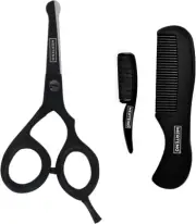 4.2” Japanese Steel Rounded-Tip Beard Mustache Scissors Nose Hair Ear Hair