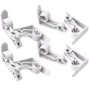 2x 4pc Avanti Plastic Table Cloth Clips/Holder Spring Loaded Desk Cover Clamp