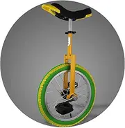 Adjustable Unicycle, Comfortable and Easy to Use Freestyle Unicycle 16/18/20 Inch for Beginners Children Adults Outdoor Fun Durable TDF