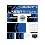 Jamis - LASER "Fast times" blue bmx decal set - old school bmx