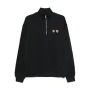 [Maison Kitsuné] Maison Kitsuné Fox Head Half-zip Sweatshirt S GREY