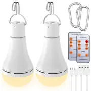 USB Rechargeable Light Bulb with Remote for Home Outage, Hanging LED Light4713