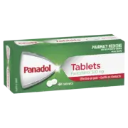 Panadol 500mg 48 Tablets Gentle & Effective Pain Relief Paracetamol 500mg