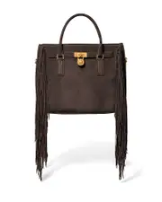 Michael Kors Hamilton Moderne Large Leather Satchel