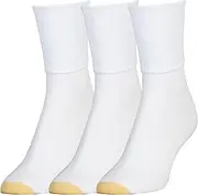 [Gold Toe] Women's Plus-Size 3 Pair Pack Anklet Socks