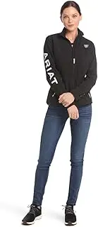 [ARIAT] Women's New Team Softshell, Rouge Red/Celestial Serape