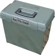 MTM SPUD1 Sportsmen's Plus Utility Dry Box - Waterproof Storage S | Forest Green