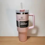 Stanley Adventure Quencher 40 Oz Pink Parfait Pearlescent - RARE