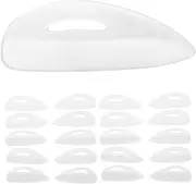 WEKADRIN Eyelash Isolation Sticker Set 20 Pads Lash Perming Tools Silicone Lash Pads Beauty Tools