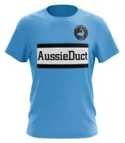 Cronulla Sharks ARL NRL Classic Retro Aussie Duct T Shirt Sizes S-5XL!
