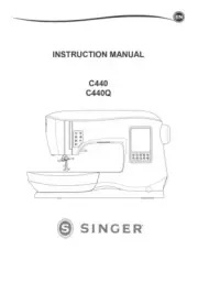 Singer Legacy C440 Q Sewing Machine User Guide Instructions Printed