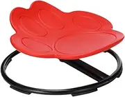 DimyFew Children's Swivel Chair for Sensory Playing, Rotatable Seat for Activities, Red, as described