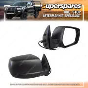 Black Electricdoor Mirror Right Hand Side for Mazda Bt-50 UN 11/2006 - 09/2011