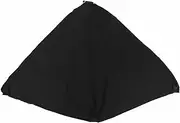 Speaker Tripod Cover Polyester Stretch Stand Covering for Stage Events Black