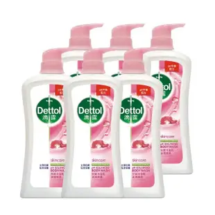 【Dettol 滴露】滴露抗菌沐浴乳 滋潤保濕(950ml*6入/箱-箱購)