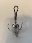 1 - 10/0 BUNKER SNAG MUSTAD TREBLE HOOK - 3.5 OUNCES