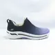 Skechers 124885BKLV 女 健走鞋 GO WALK Arch Fit 薰衣草×黑【iSport愛運動】