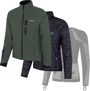 Knox Dual Pro 3in1, textile jacket women , color: Dark Green , size: S