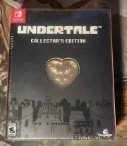 Undertale Collector's Edition Nintendo Switch Region Free NEW SEALED
