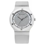 Bering Unisex Watch Wrist Watch Slim Ceramic - 32538-659 Leather