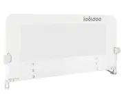 KOOLDOO Toddlers Bed Rail Guard 51L*22.8H(Inches) Swing Down Bed Rail for...