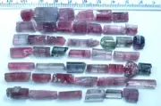 150 Cts Beautiful Mix Colors Tourmaline Crystals Good Quality Lot from Afghan
