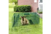 Humane Live Animal Trap Possum Rat Rabbit Hare Catcher Folding Cage