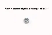 R696 Hybrid Ceramic Spool Bearing - ABEC-7 - 6x15x5