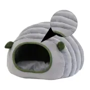 Mini Guinea Pig Warm Hideout Winter Cat Cave Bed Warm Pet Hamster House